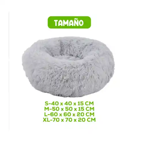 Cama Mascotas Dona Peluche Mediana + Eco Juguete Obsequio