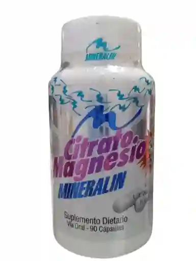 Citrato De Magnesio 240 Mg X 90 Capsulas Mineralin