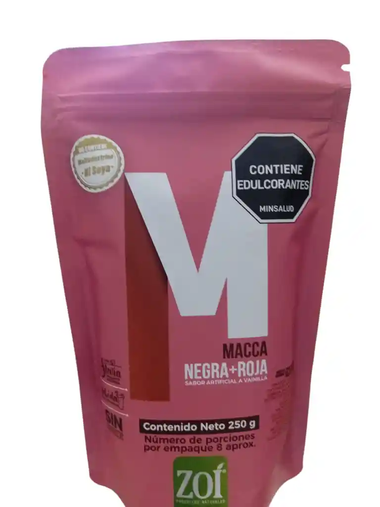 Maca Negra + Roja X 250 Gms Zoi