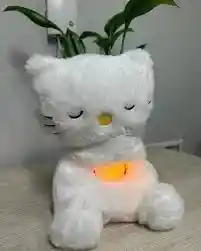 Peluche Apego Con Respiracion Sonido Luz Nocturno