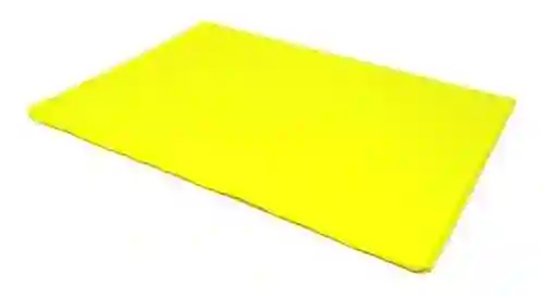 Papel Cometa Seda Amarillo Pliego 70 Cm X 50 Cm X 1 Unidad