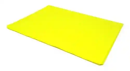 Papel Cometa Seda Amarillo Pliego 70 Cm X 50 Cm X 1 Unidad