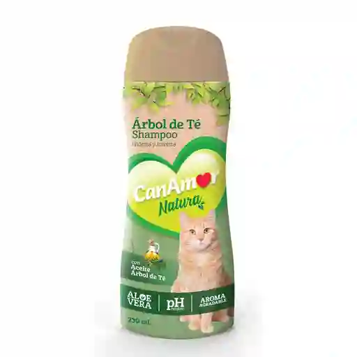 Shampoo Canamor Gato Arbol De Te 230 Ml