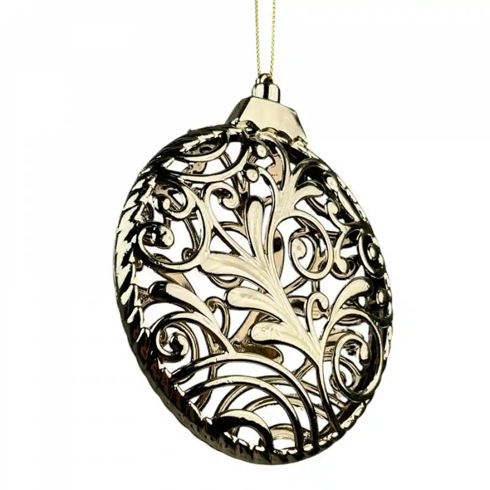 Adorno Arbol Santini 2x12cm Cobre Plastico