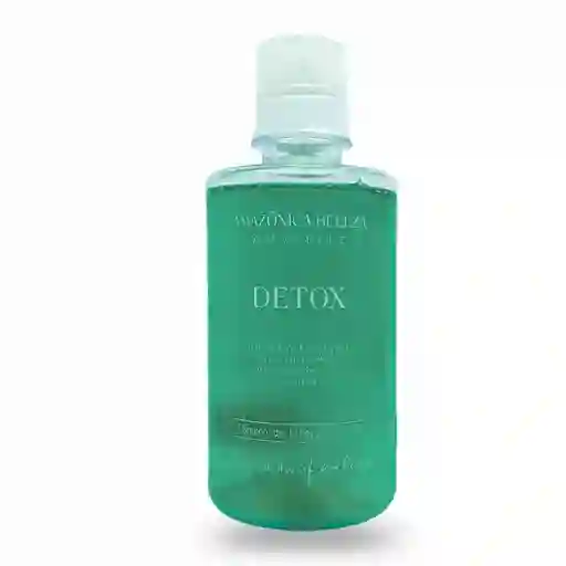 Amazonica Shampoo Detox Limpieza Intensa, Purificante Con Algas Marinas & Menta, Acción Astringente Para Cuero Cabelludo Graso, 250 Ml