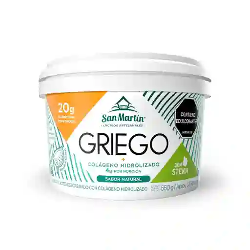 Yogurt Griego Colageno X550g San Martin