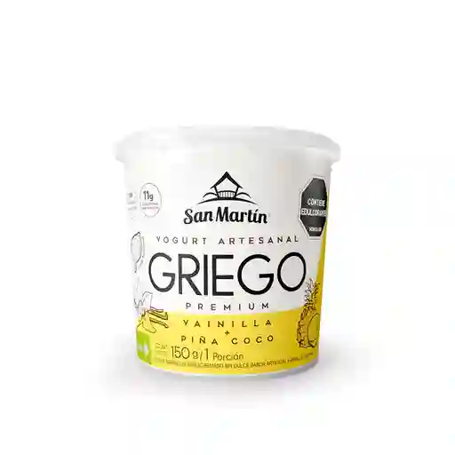 Yogurt Vainilla Coco Piñax150g San Marti