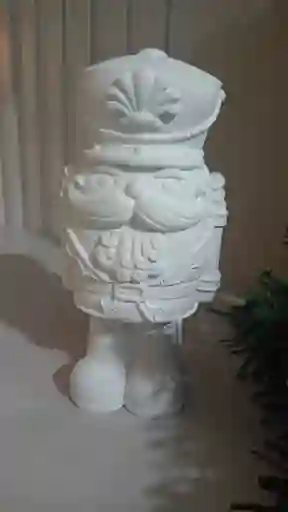 Cascanueces De Navidad Para Pintar En Marmolina