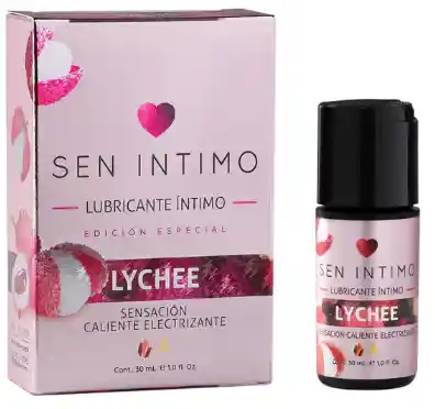 Lubricante Caliente Electrizante Lychee