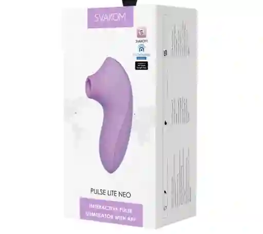 Succionador De Clítoris Pulse Lite Neo Svakom Morado