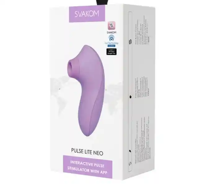 Succionador De Clítoris Pulse Lite Neo Svakom Morado