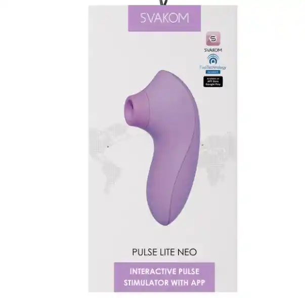 Succionador De Clítoris Pulse Lite Neo Svakom Morado