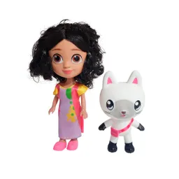 Muñeca Con Compañero Gato Juguete Niñas Gabby