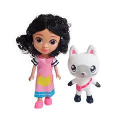 Muñeca Con Compañero Gato Juguete Niñas Gabby
