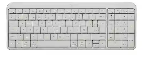 Teclado Logitech Compacto Bluetooth Inalambrrico K250 Blanco
