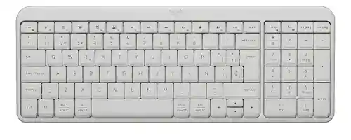 Teclado Logitech Compacto Bluetooth Inalambrrico K250 Blanco