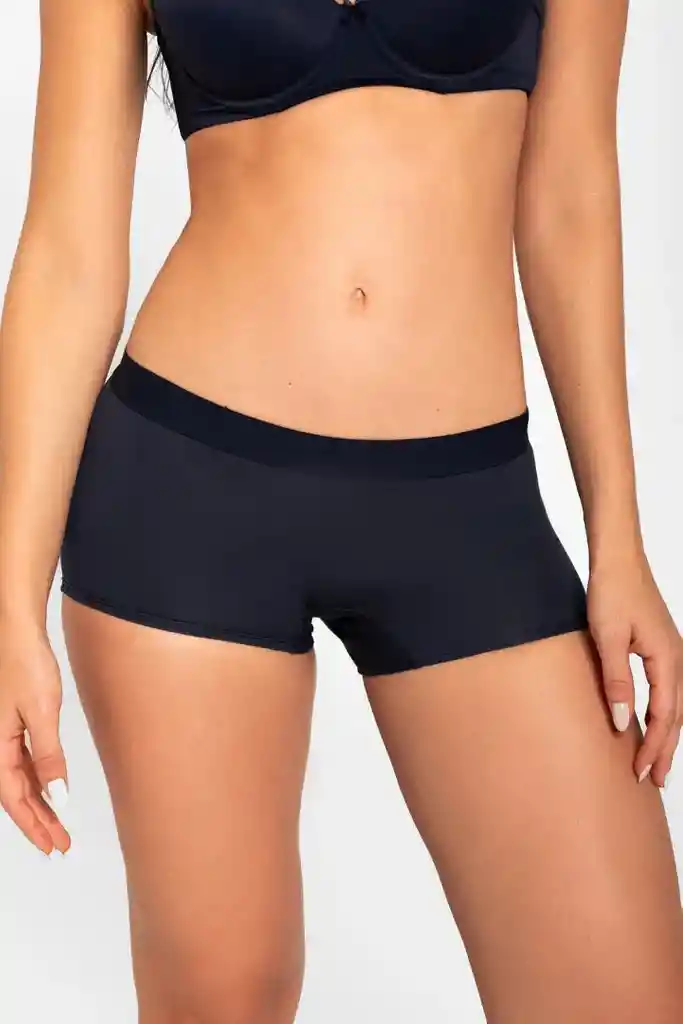 Panty Bóxer De Algodón Premium (6089) Azul Oscuro M