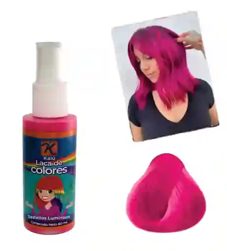 Halloween Laca Fucsia Especial Para Cabello 60ml