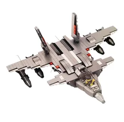 Avion De Combate Figura Armable Bloque Construccion Juguete