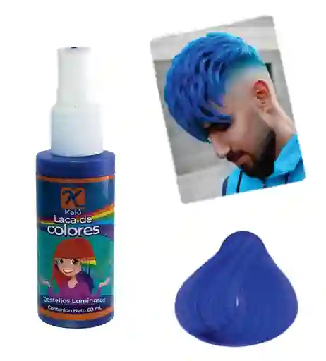 Halloween Laca Azul Especial Para Cabello 60ml