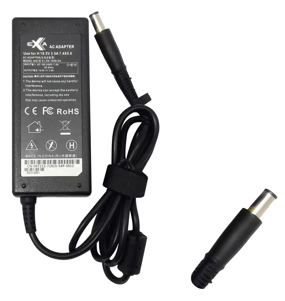 Cargador Dell 19.5v -3.34a - Punta 7.4*5.0mm