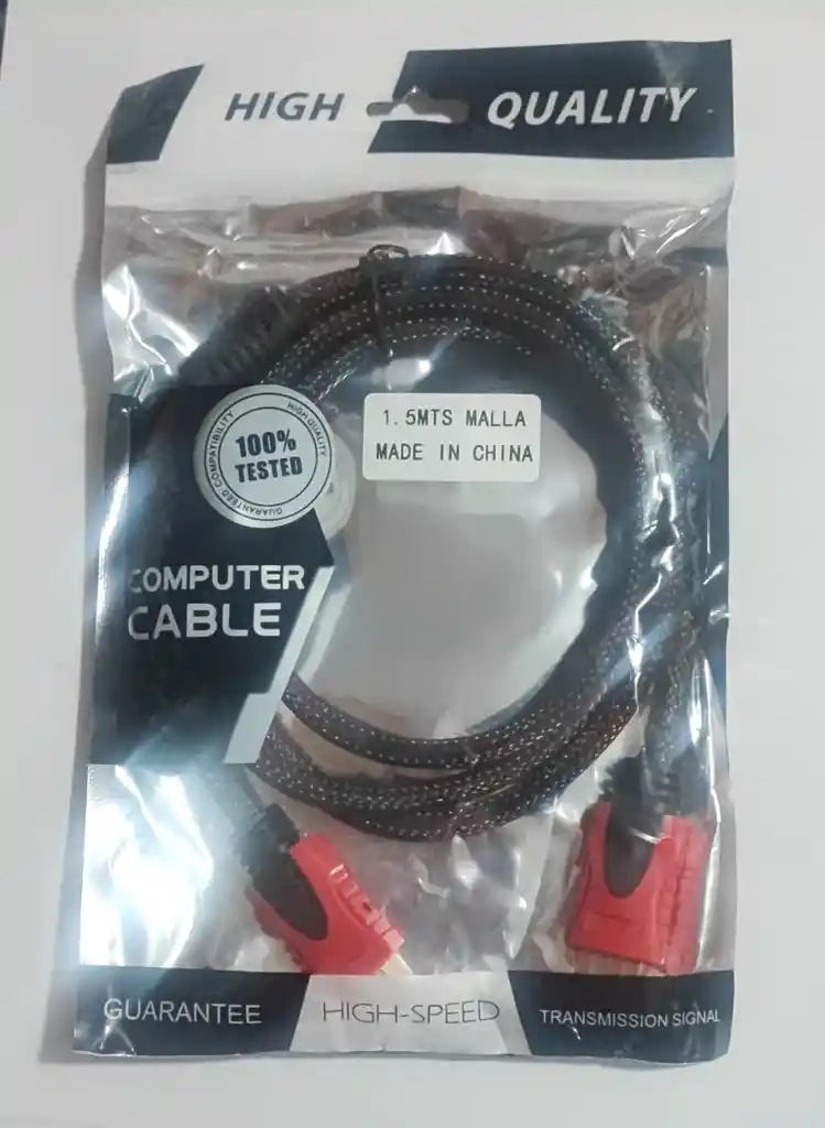 Cable Hdmi High Speed 1,5mt