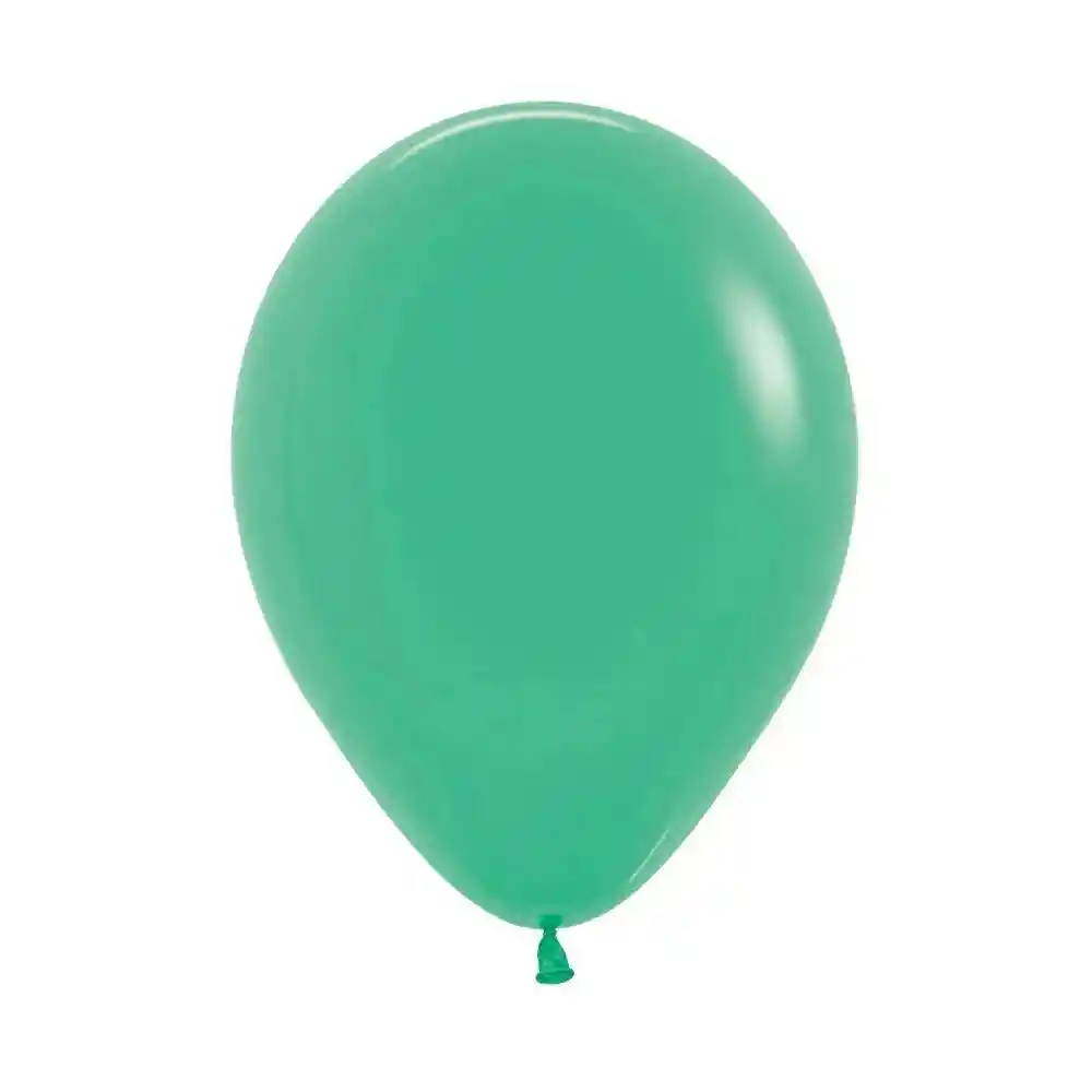 Globos Bombas Latex Redondo Fiesta R-12 X 50 Unidades Fashion Verde Sempertex