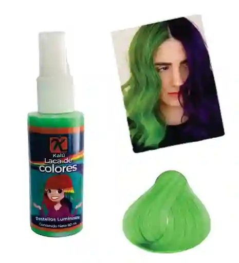 Hallowenn Laca Verde Especial Para Cabello 60ml