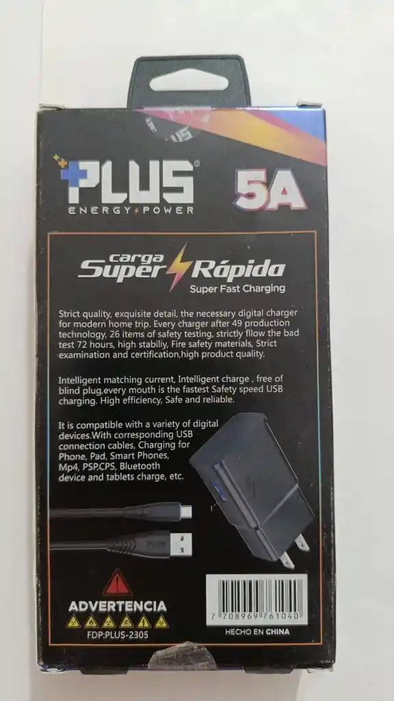 Cargador Tipo C Carga Rapida 25 Watts