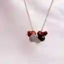 Collar Racimo Piedras Multicolor