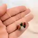 Collar Racimo Piedras Multicolor