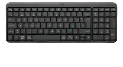 Teclado Logitech Compacto Bluetooth Inalambrrico K250 Negro