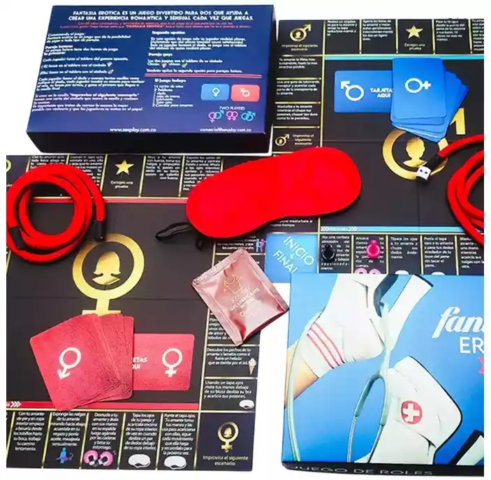 Juego De Mesa Fantasia Erotica