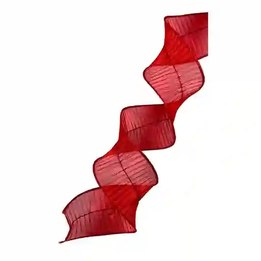 Cinta Santini 274 Cm 8x7cm Rojo Poliester
