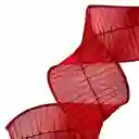 Cinta Santini 274 Cm 8x7cm Rojo Poliester