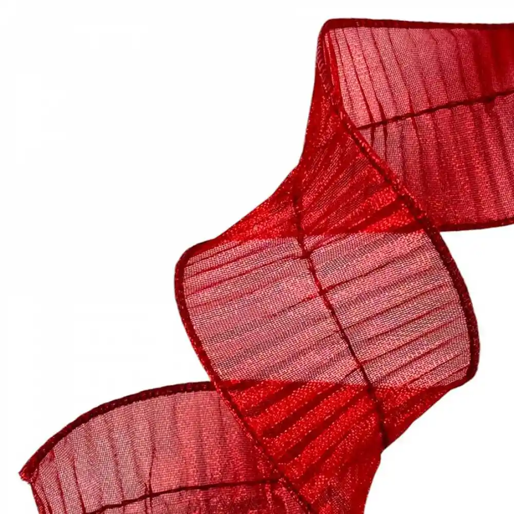 Cinta Santini 274 Cm 8x7cm Rojo Poliester