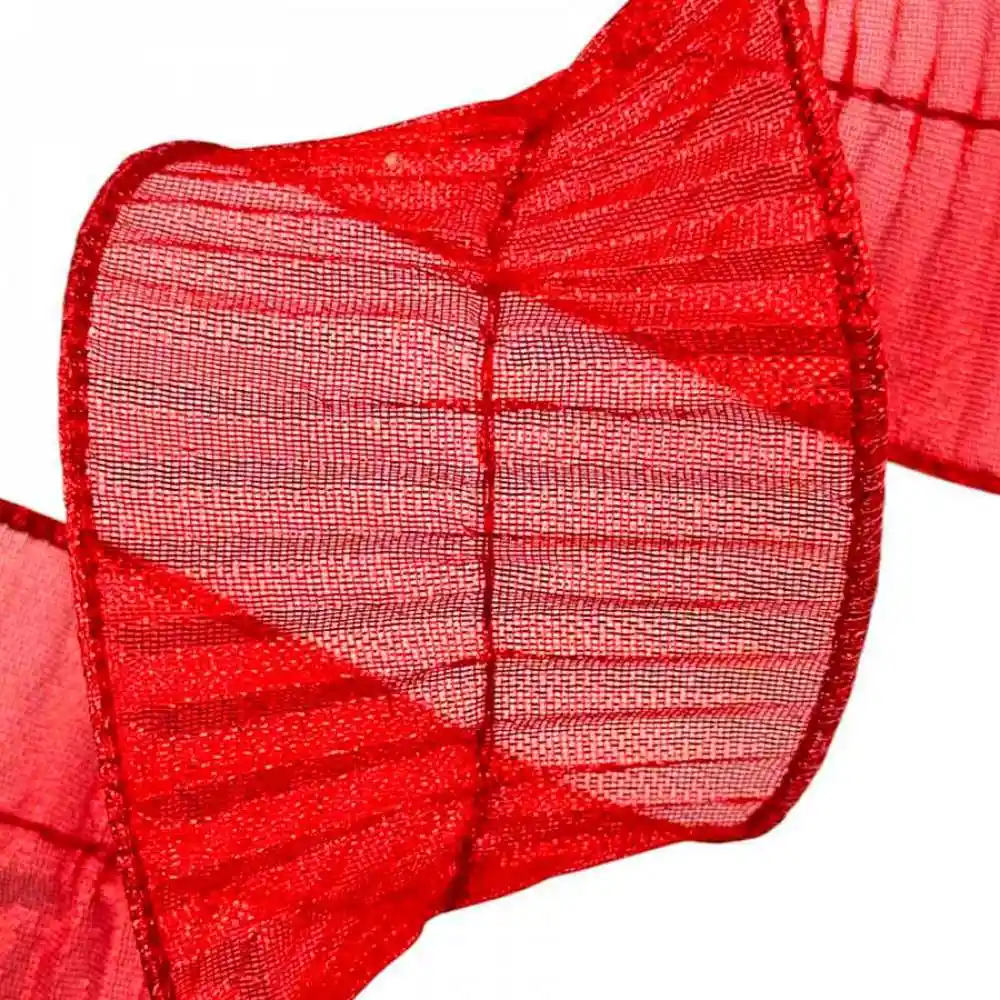 Cinta Santini 274 Cm 8x7cm Rojo Poliester