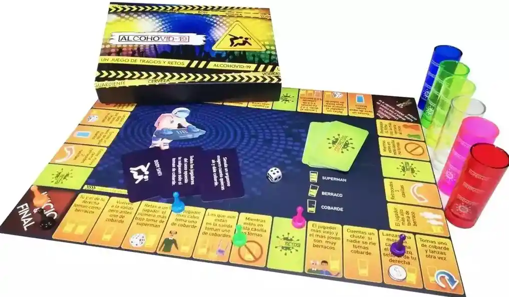 Juego De Mesa Erotico Alcohovid