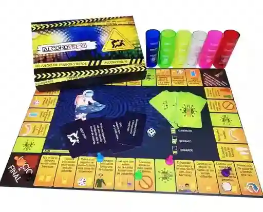 Juego De Mesa Erotico Alcohovid