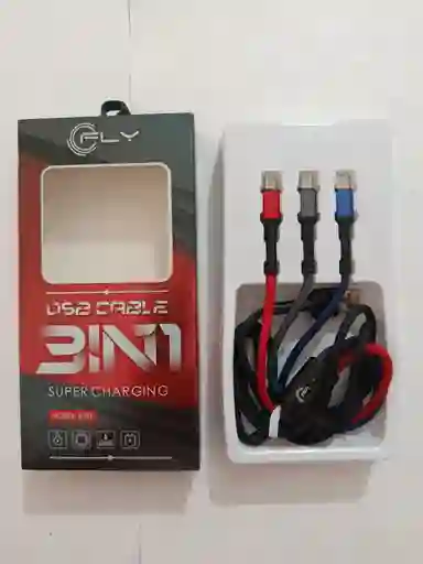 Cable Usb 3 En Uno --- Tipo C -- Micro -- Iphone --