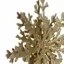 Punta De Arbol Santini 26cm Dorado Plastico