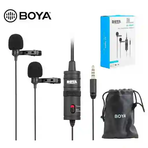 Micrófono De Solapa Alámbrico Boble Boya Conexion 3.5mm By M1dm