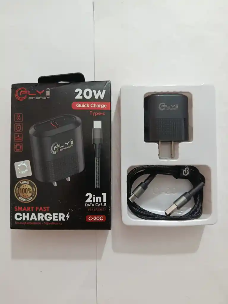 Cargador Tipo C - Carga Rapida 20 Watts