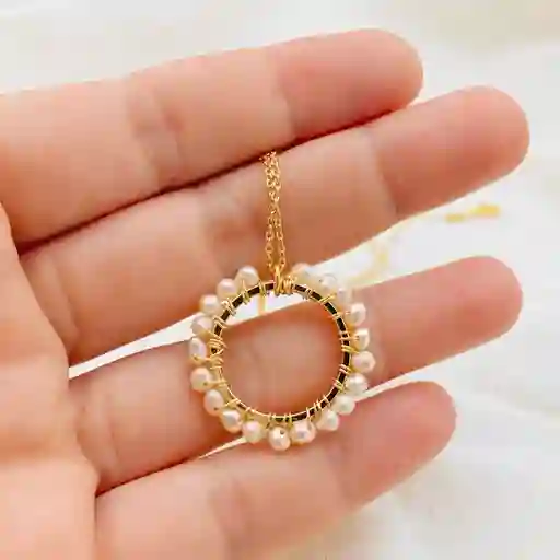 Collar Dalia De Perlas