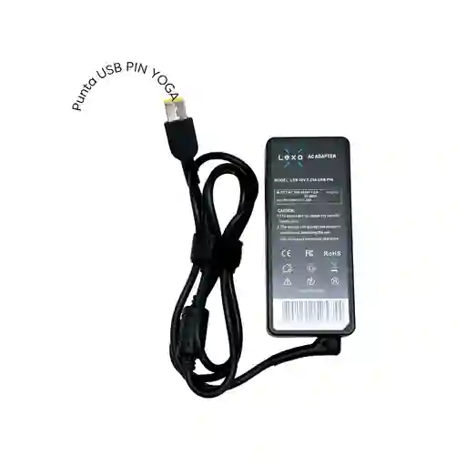 Cargador Lenovo 20v - 2.25a - Punta Usb Pin