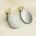Aretes Gotas De Nácar