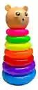 Juguete Bebé Torre Aros Colores Didáctico Oso