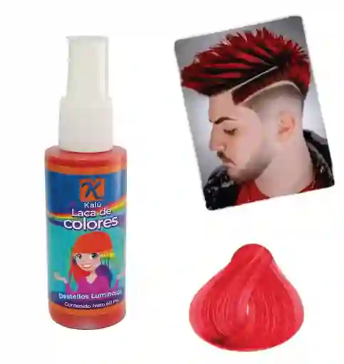 Halloween Laca Roja Especial Para Cabello 60 Mil
