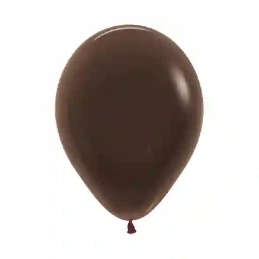 Globos Bombas Latex Redondo Fiesta R-12 X 50 Unidades Fashion Chocolate Sempertex