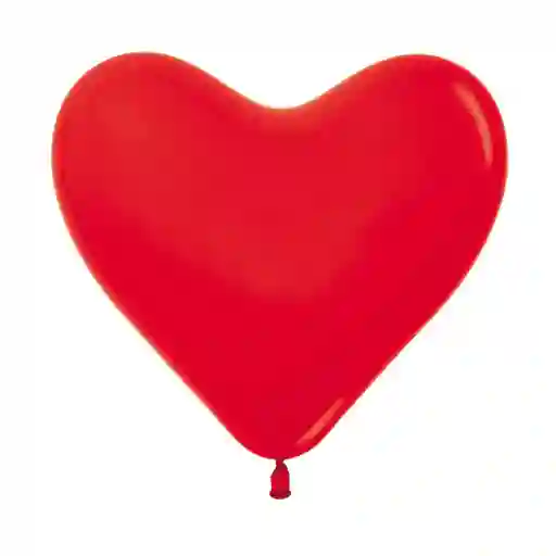 Globo Bomba X 12 En Forma De Corazon